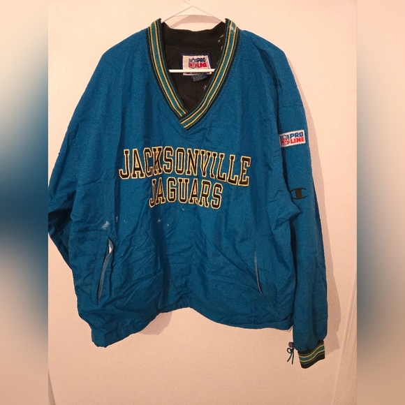 Vintage NFL Champion Pro Line Jacksonville Jaguars Jacket Mens Size XL Football - Picture 1 of 9